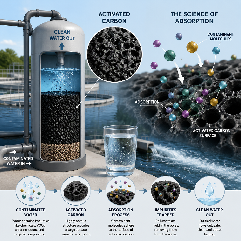  The Science Behind Activated Carbon Filtration in Water Treatment