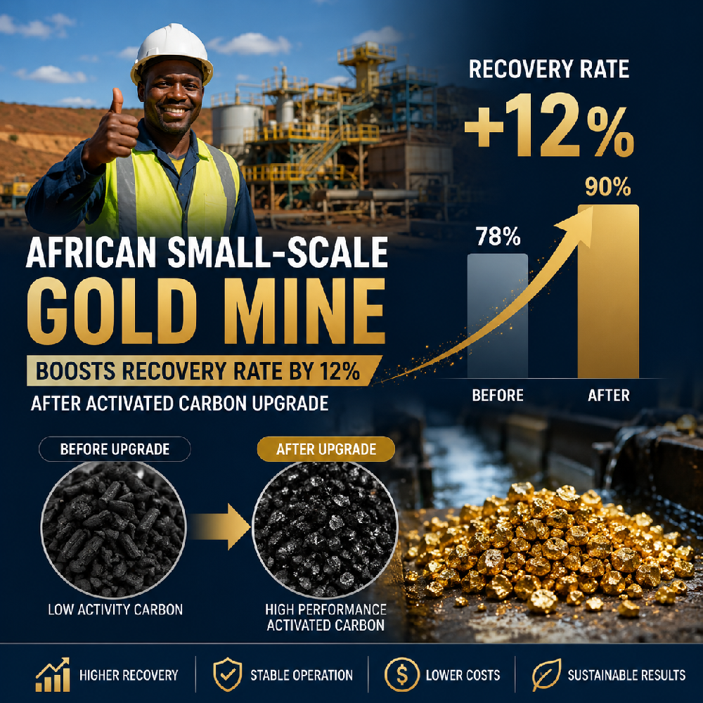 Case Study: How a Small Gold Mine in West Africa Improved Gold Recovery by 12% After Switching Activated Carbon